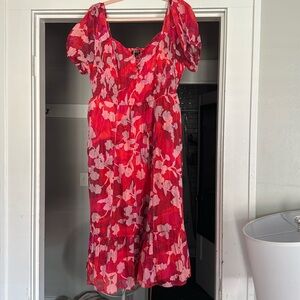 Torrid floral dress 1x